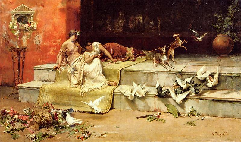 Juan Luna Las Damas Romanas oil painting picture